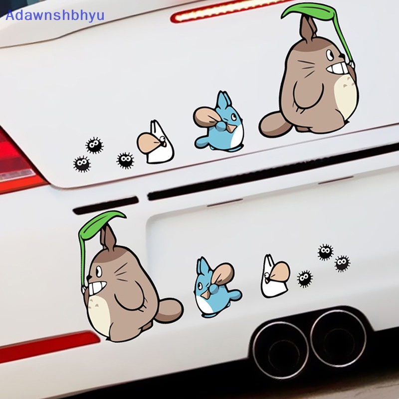 Adhyu 1Pc Stiker Mobil Motor Decals My Neighbor Totoro Dengan Biji Ek Dekorasi ID