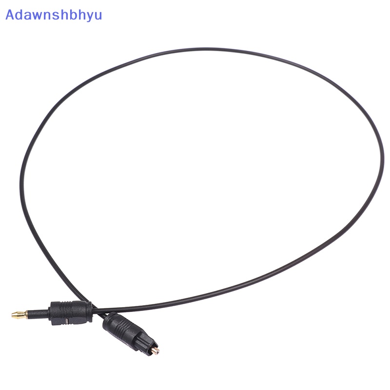 Adhyu 1.96Ft Toslink Male to Mini Plug 3.5mm Male Digital Optik SPDIF Kabel Audio ID