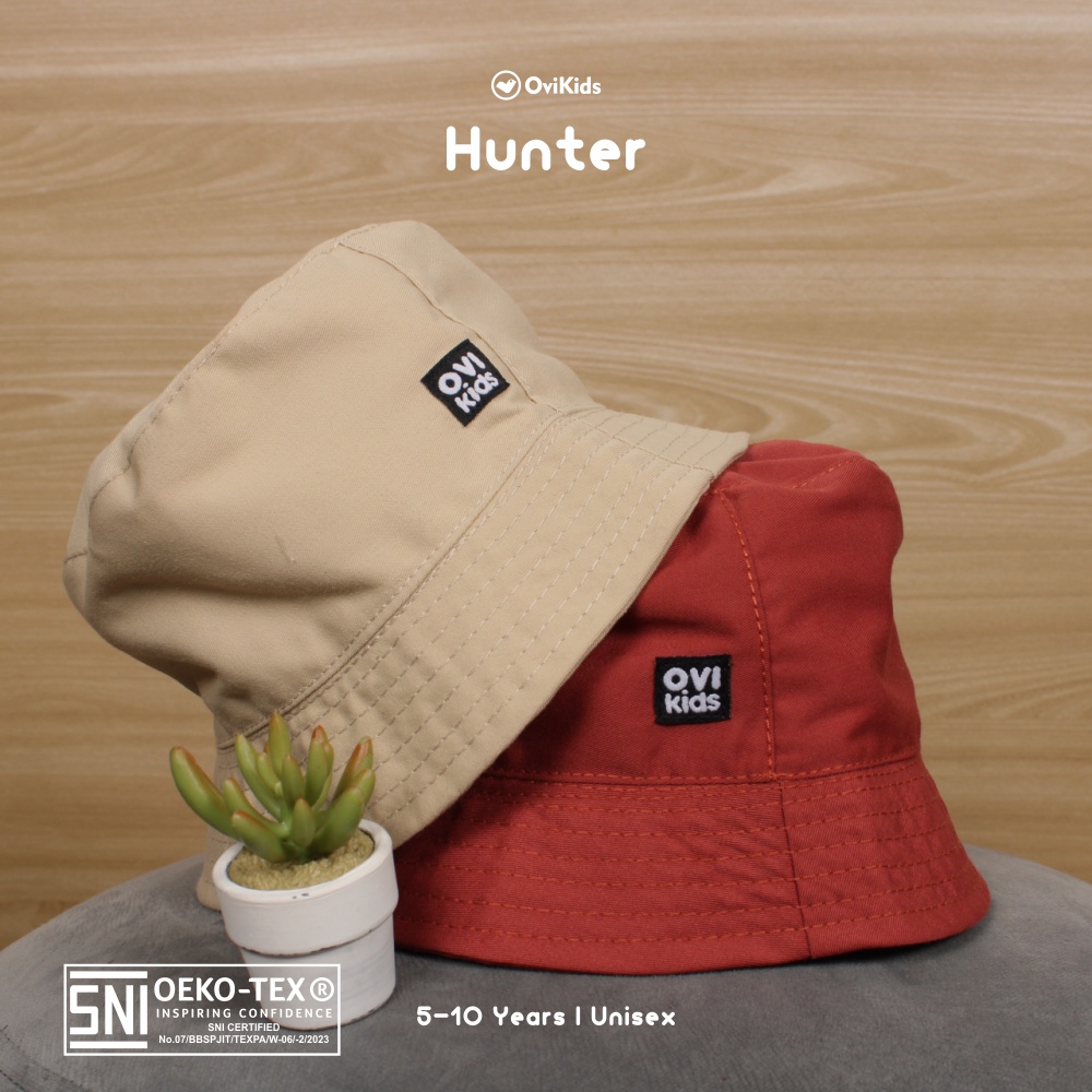 OVIKIDS BUCKET HAT HUNTER / TOPI ANAK LAKI LAKI DAN PEREMPUAN