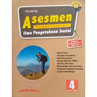 ⭐PROMO BUKU (COD)⭐ BUKU ASESMEN PEMBELAJARAN MTK IPA IPS SD KELAS 4 5 6 2021 YUDHISTIRA - IPS 4