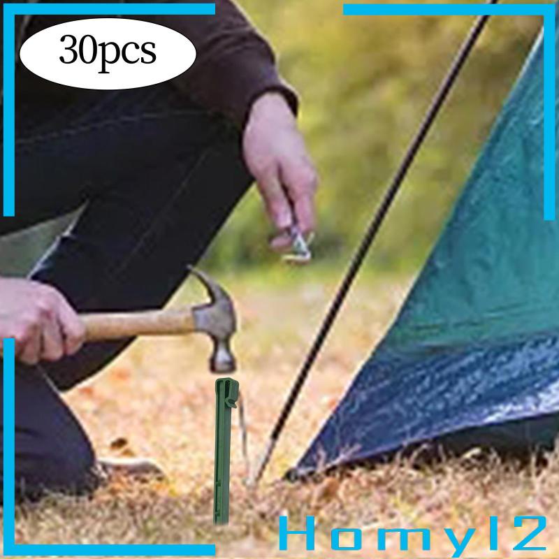 [HOMYL2] 30buah Camping Stakes Multiuse Tahan Lama Heavy Duty Kuat Pasak Tenda