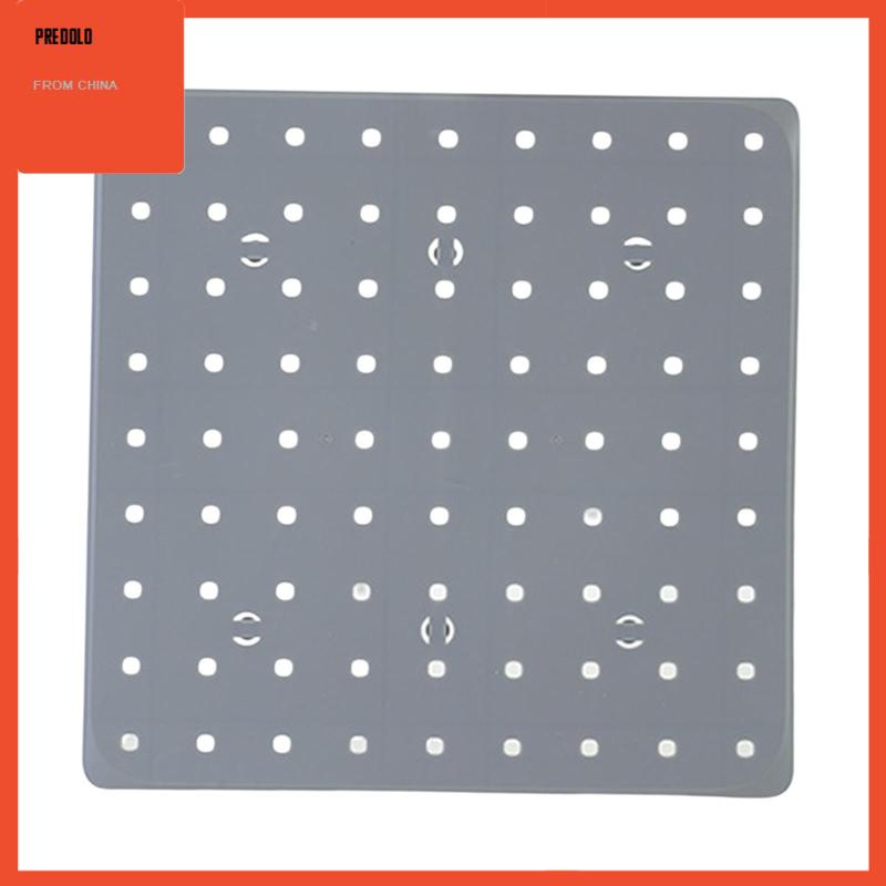 [Predolo] Pegboard Wall Panel DIY Hole Board Papan Penyimpanan Untuk Craft Room Office Entry