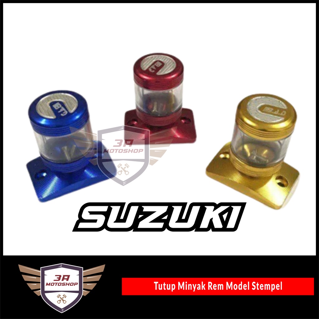 Tutup Minyak Rem Model Stempel BAD PCX Sonic ADV CB 150R CBR R15 Vixion Satria FU KLX Ninja
