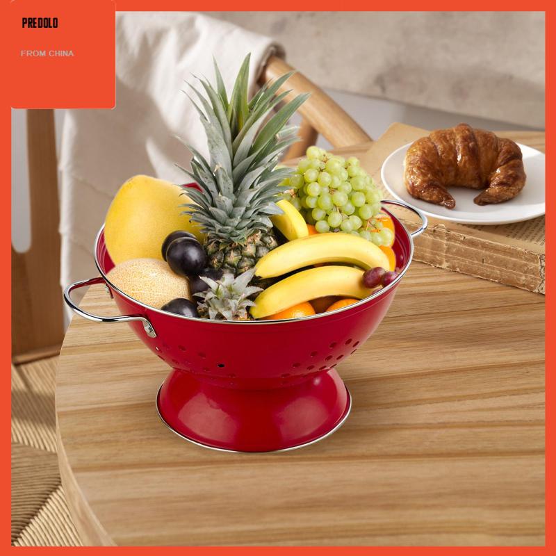 [Predolo] Alas Hias Mangkok Piring Buah Piring Modern Sayur Food Tray Footed Bowl Cemilan Fruit Basket Bowl for Home Breads Meja Ruang Makan