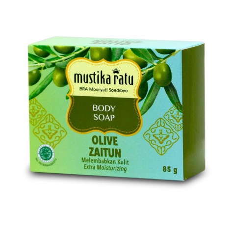 MUSTIKA RATU BODY SOAP ZAITUN OLIVE 85 GRAM