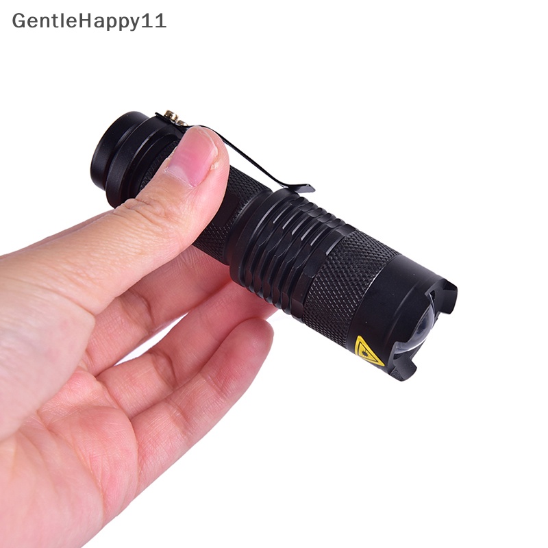 Gentlehappy Senter LED Lampu Balok Merah/Hijau/Biru Night Vision Torch Untuk Camping Hung id