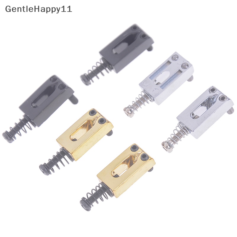 Gentlehappy Electric guitar part Sadel Gitar tremolo bridge saddles Suku Cadang Pengganti id