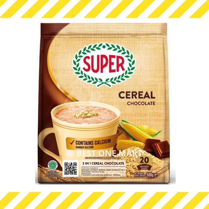 

[MS] Super Instant Cereal Chocolate Cokelat / Sereal Instan Coklat - CHOCOLATE