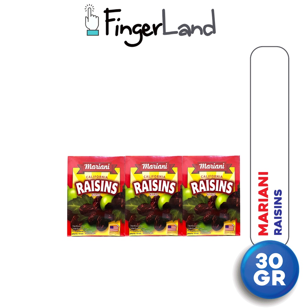 

MARIANI Raisins 30 Gram Raisin Kismis 6 PCS