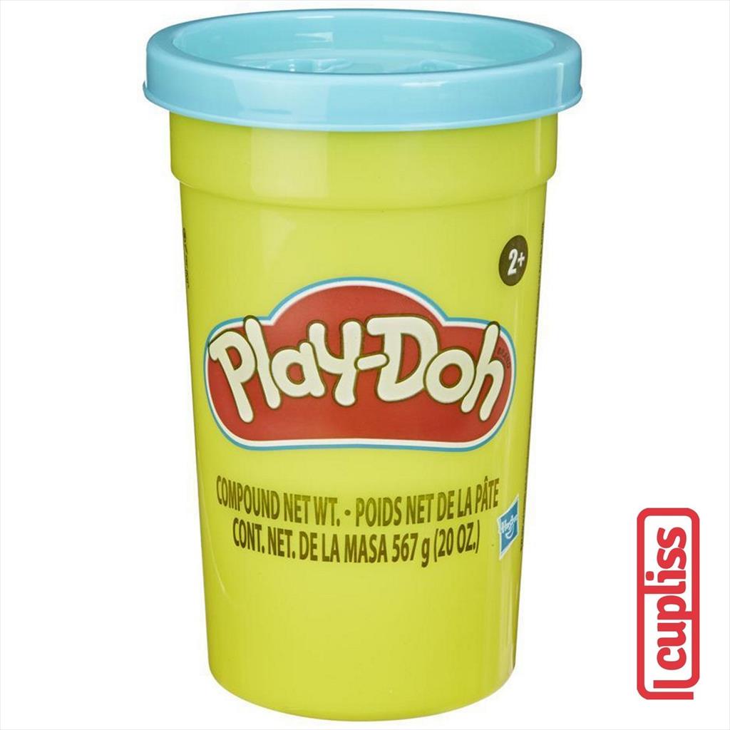 Play Doh Mighty Can Blue 20oz Single 567gr Hasbro F1982 F1643 Playdoh Lilin