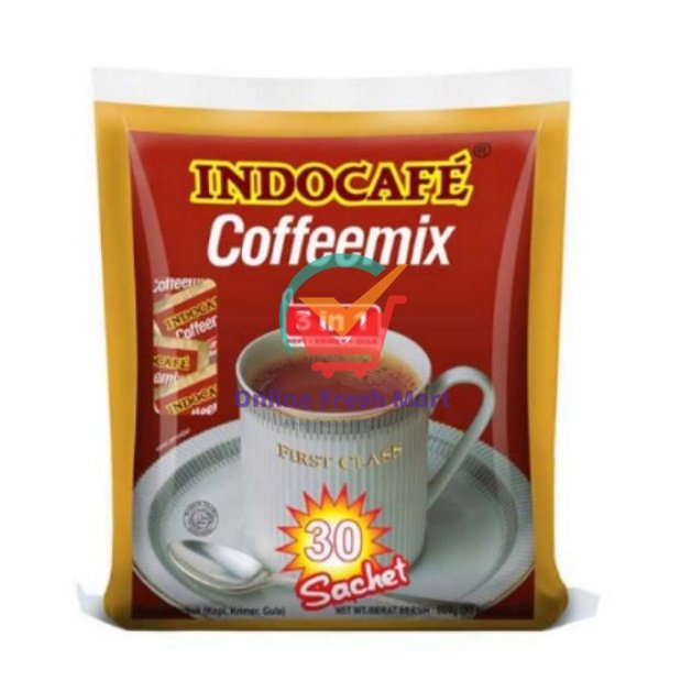 

Indocafe Coffeemix kopi instan Bag besar isi 30 - Online Fresh Mart Denpasar