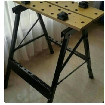SIMPLE!! Meja kerja Folding WorkBench Meja Portable Gergaji kayu