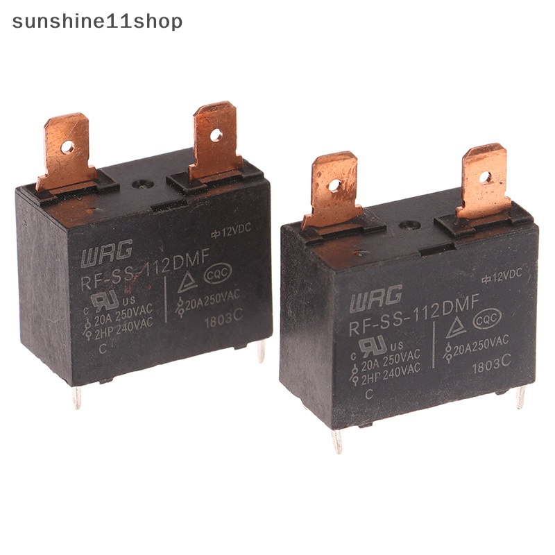 Sho2 /5 /10PCS RF-SS-112DMF 12VDC 20A 4pin Untuk Relay Daya Didedikasikan Ac Baru N