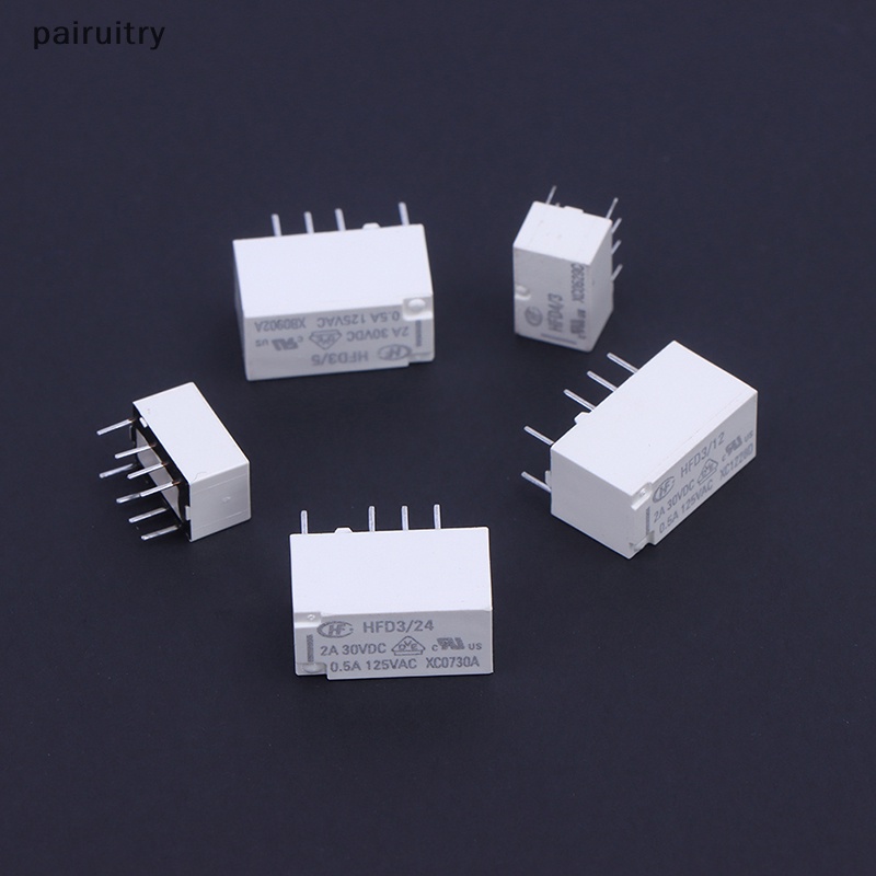 Relay Sinyal PRT HFD4 2A 8Pin SMD Relay 3V 4.5V 5V 12V 24V DC HFD4-V/5V HFD4 /12V -S PRT