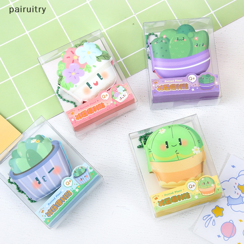 Prt Random Kreatif Planet Makanan Tanaman Deion Sticky Note Portable Pendant Book Cute Bean Book Mewarnai Halaman Memo Pad Kecil PRT