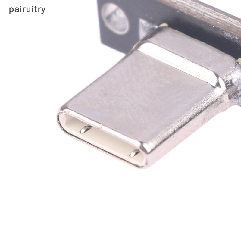 Prt Type-C Kabel Data Charging Jack Test Board Dengan Pin Header USB 3.1 Male Connector Dengan Plat Tetap PRT