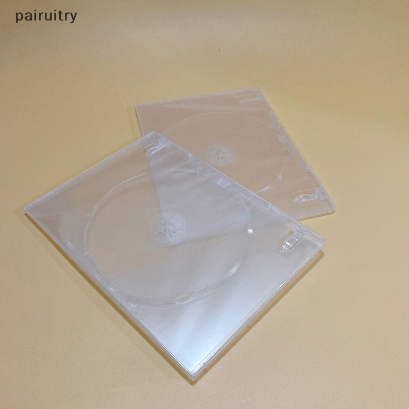 Prt High Quality Kosong CD Case PP Plastik Milky Transparan CD Case CD Case Kapasitas 1disk PRT