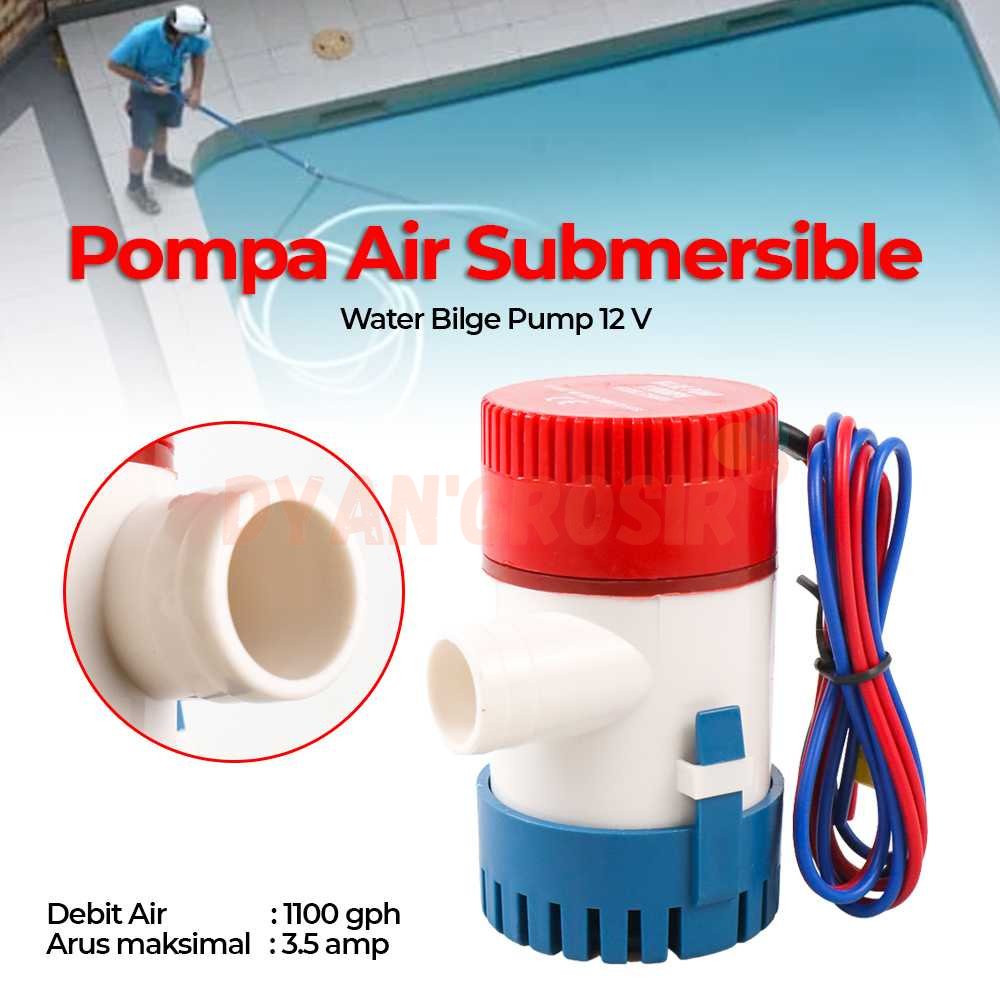 

SUNSUN Pompa Air Submersible Water Bilge Pump 12 V - CH8028