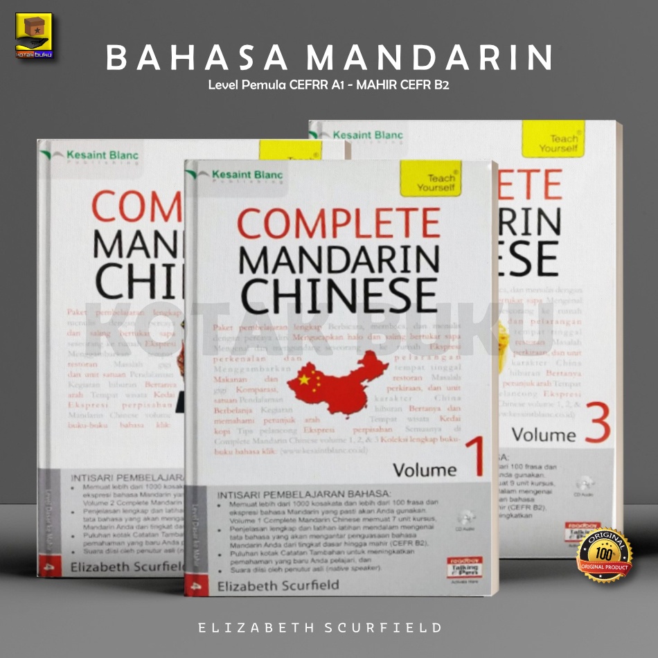 BAHASA MANDARIN / COMPLETE MANDARIN CHINESE - Elizabeth Scur