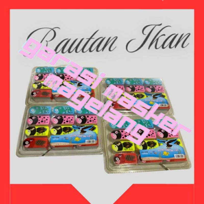 

RAUTAN IKAN 1lusin Berkualitas,Termurah...