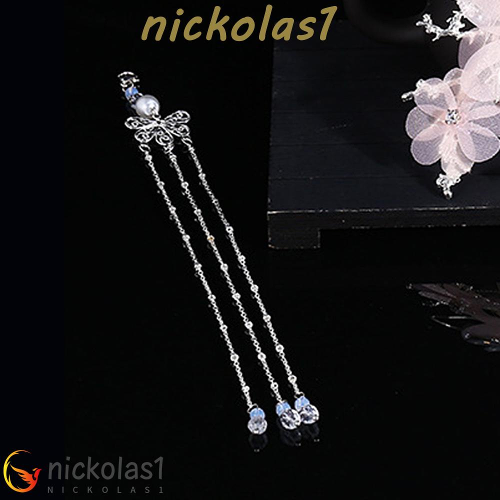 Nickolas1 Rumbai Klasik DIY Rumbai Jepit Rambut Tradisional China HANFU