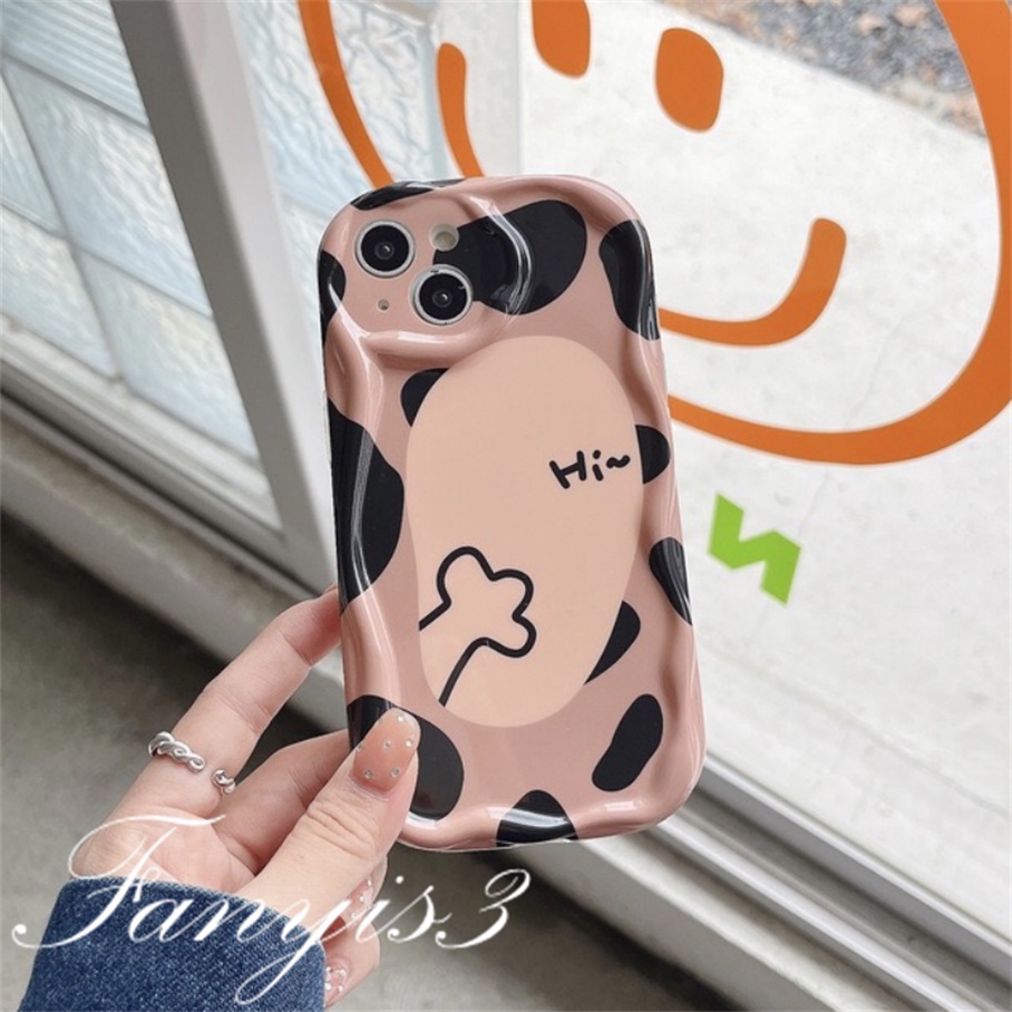 Redmi 12C A1 10C 10 10A 9 9A 9C 9T Note 12 12s 11s 10s 11 10 9s 9 Pro Xiaomi Poco X3 X3NFC X3Pro 12 11 Lite Cat Splice Block Wavy Curved Edge Phone Case TPU Soft Cover