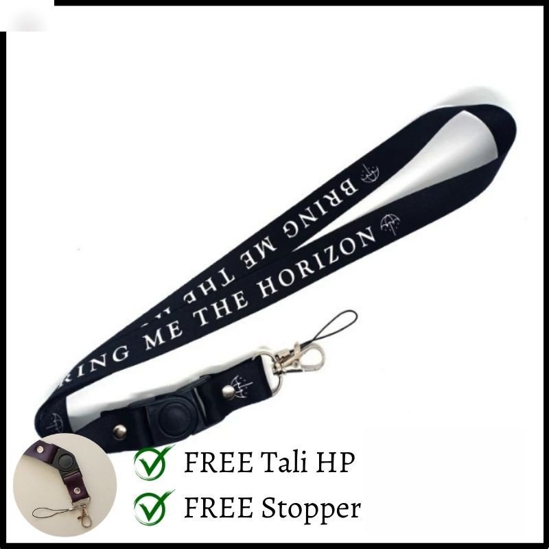 

Tali Lanyard Band Horizon / Custom Lanyard Tali Gantungan Kunci HP POD ID Card