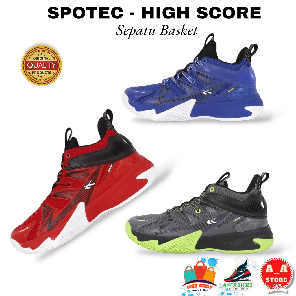 Sepatu Basket Spotec High Score Basket Shoes Spotec