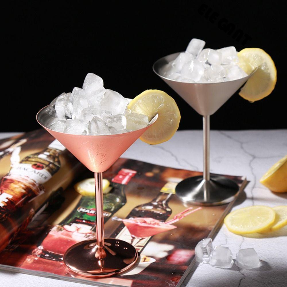 [Elegan] Martini Goblet Multi Fungsi Tahan Lama Drinkware Cocktail Champagne Beverage Goblet