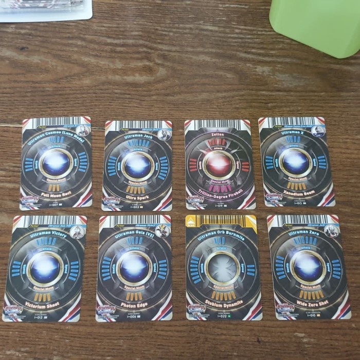 Ultraman Fusion Fight Card Ver.1 OR Card Ultraman