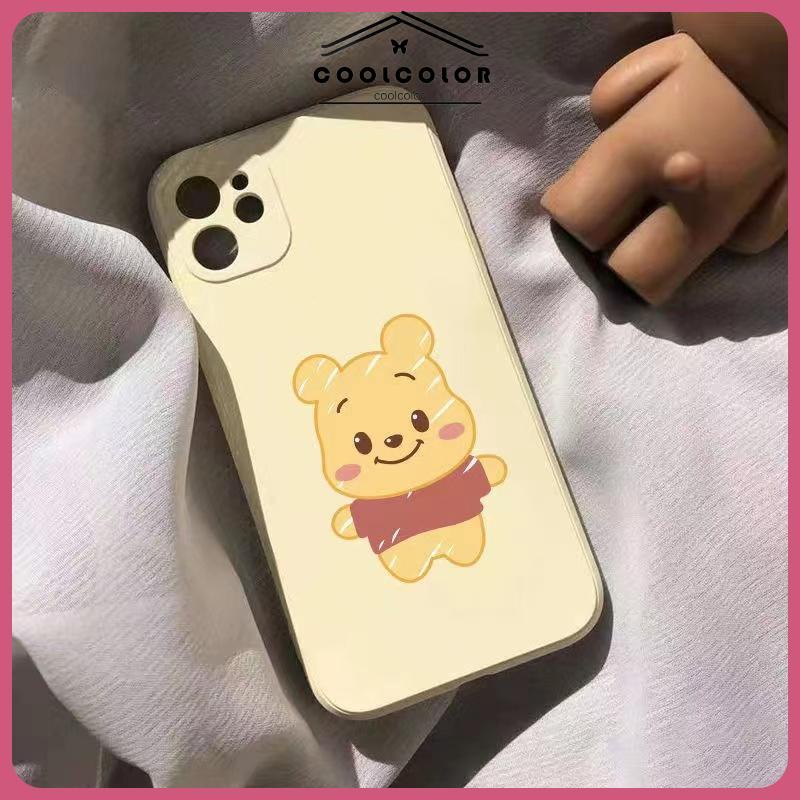 COD❤️Stiker Kartun Winnie the Pooh Toy Story Stiker Tahan Air PVC Bening Untuk Ponsel Dan Tablet- cl