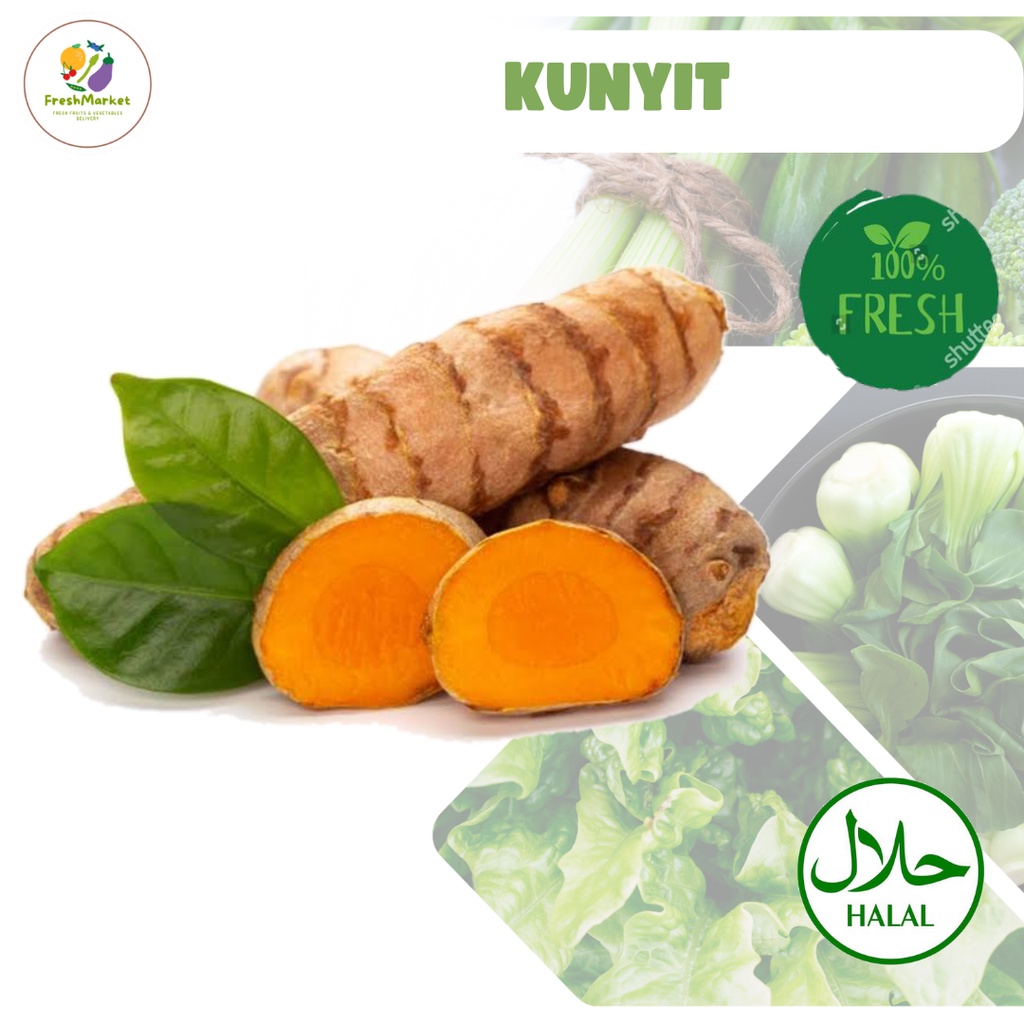 

Kunyit Rempah Segar 250 Gram Freshmarketlampung