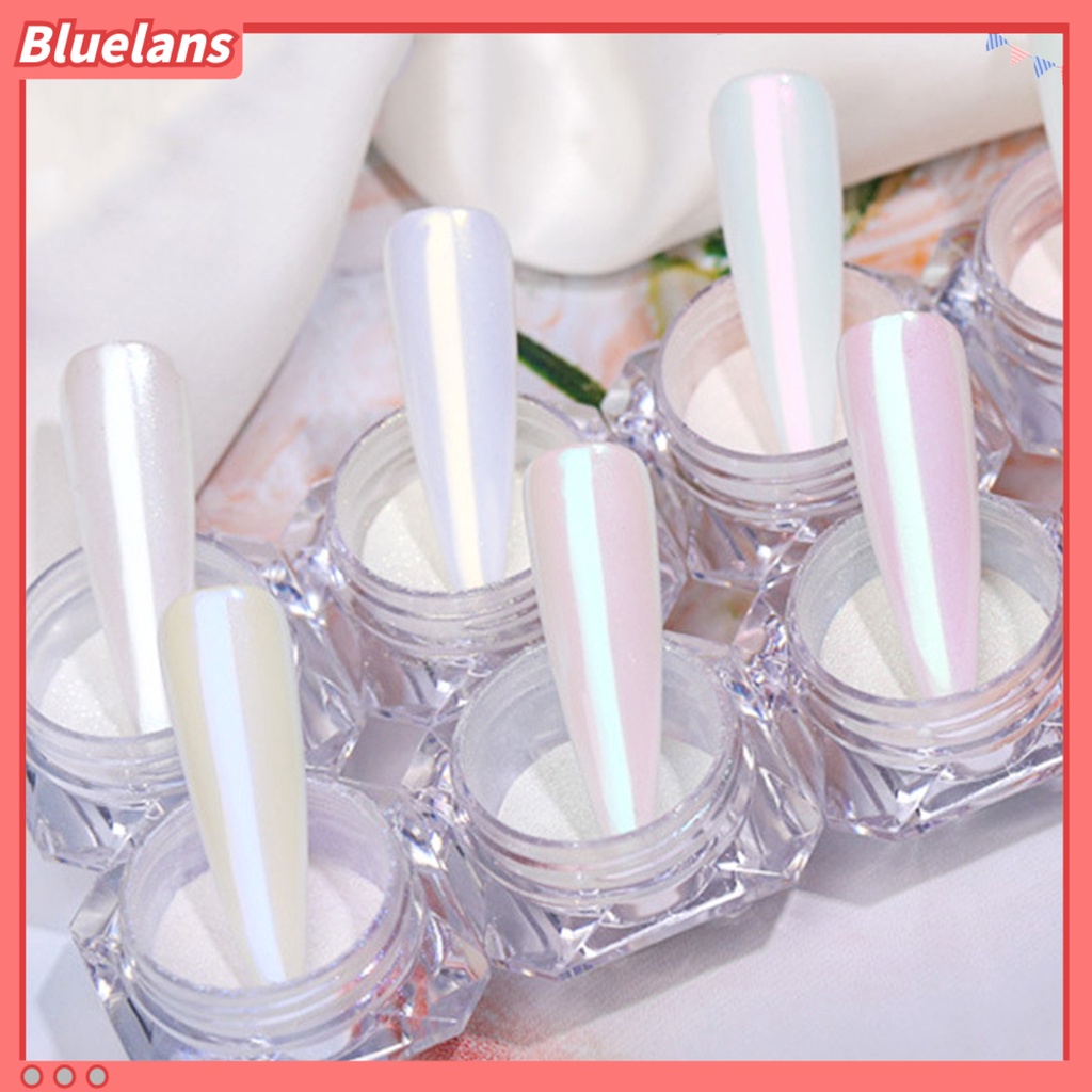 [BLM] 25g Bubuk Kuku Pigmen Halus Dekorasi Kuku Perlengkapan Nail Art Kuku Palsu Pink Neon Mirror Dipping Powder Untuk Salon Kuku