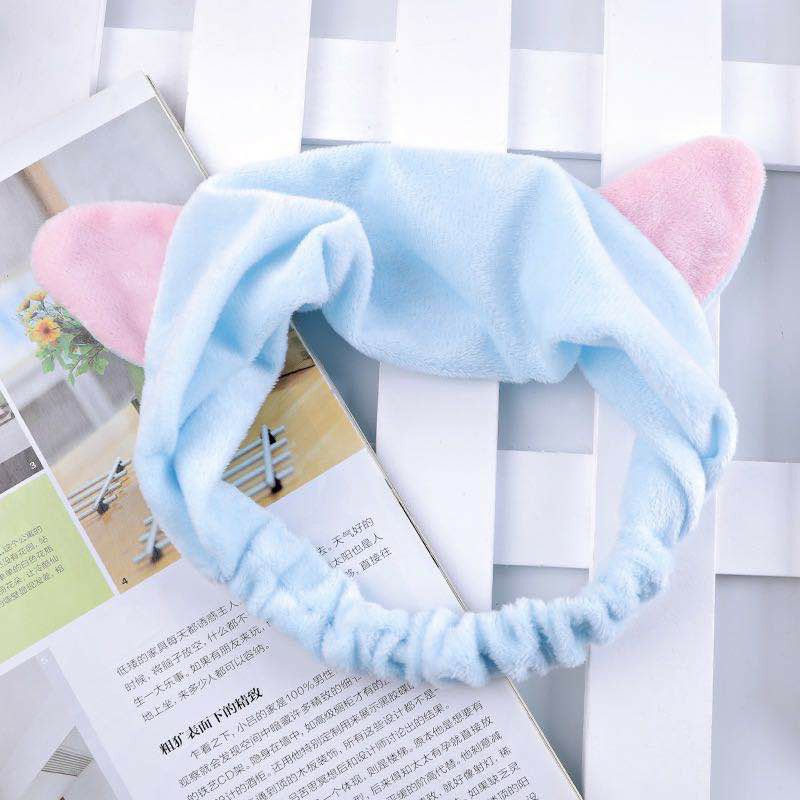 COD - SM88 - Bandana Bando model Kuping Kucing Headband Motif Telinga Kucing Bando Mandi Lucu