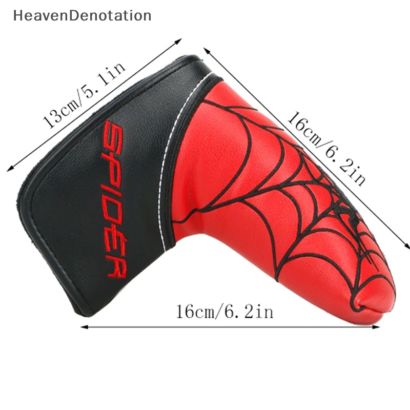 [HeavenDenotation] Square Mallet Putter Cover Penutup Kepala Golf Untuk TaylorMade Spider X HDV