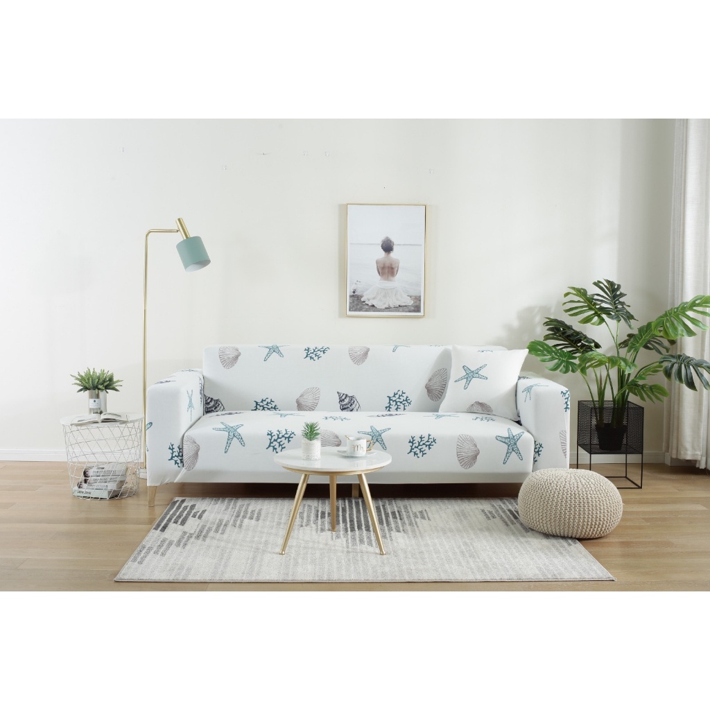 Cover Sofa Sarung Sofa Cantik Elastis Pattern Motif Menarik/ Anti-Selip cover sofa bed 1/2/3/4 Seater penutup sofa Sarung Bantal Sofa
