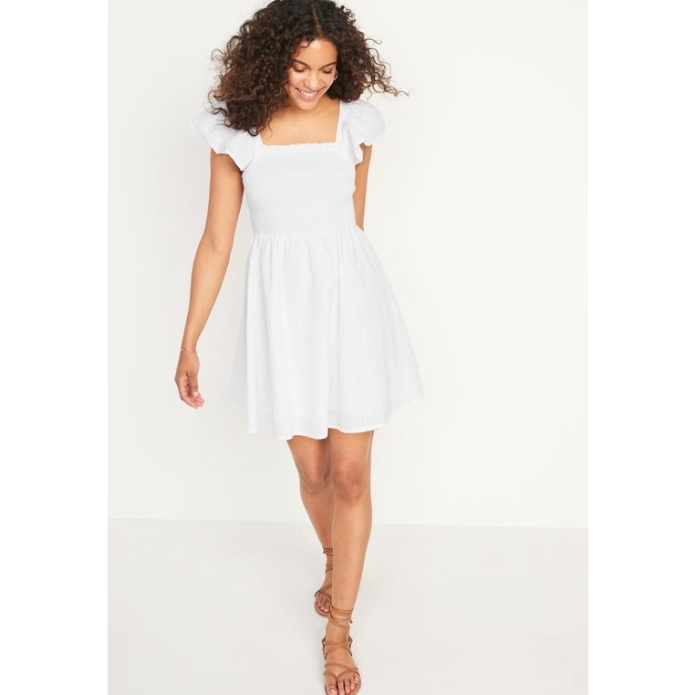 Oldnavy Flutter Smocked Mini Dress