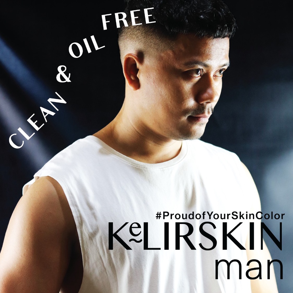 KeLIRSKIN MEN Face Wash Charcoal + Niacinamide