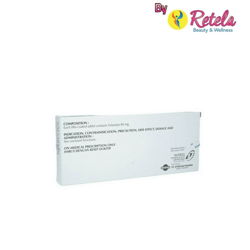 VALSARTAN 80MG 1 STRIP 10 TABLET