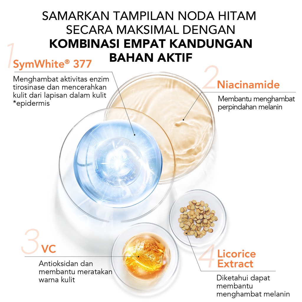 YOU Symwhite 377 Radiance Up Skin Barrier Moisturizer and Brightening Cream with Ceramide + Niacinamide | Atasi Bekas Jerawat and Dark Spot VITAMINKU
