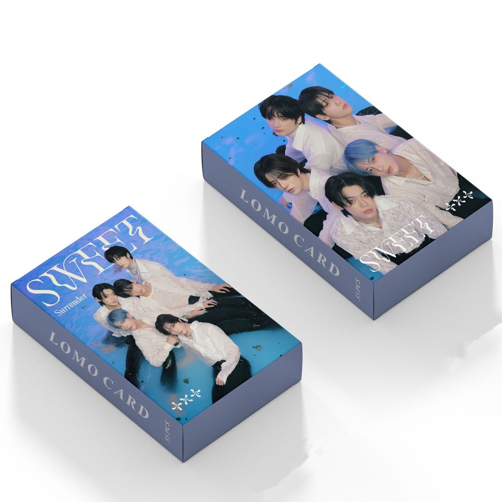 55pcs /box TXT Mini Album SWEET Photocards Pasrah Kartu Lomo Tomorrow X Together Kpop Postcards