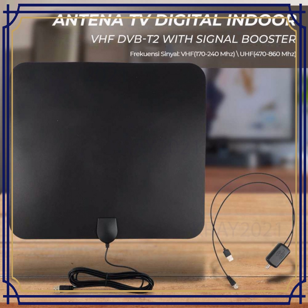 Digital TV / FM HDTV Antena VHF with Amplifier TV240