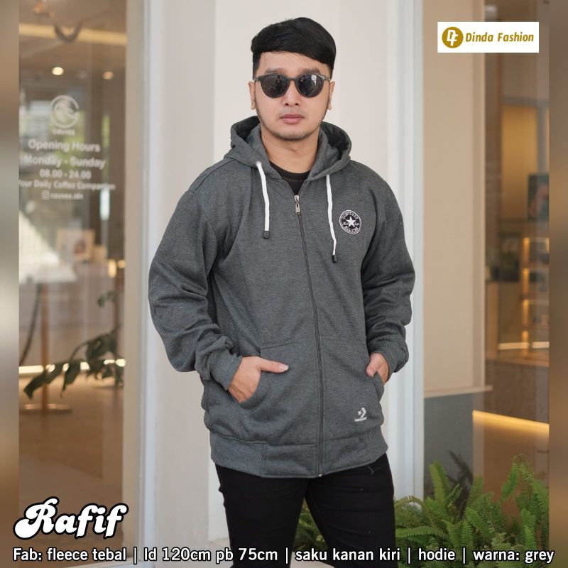 HOODIE Rafif Niko By DINDA | Hoodie Fleece Cotton tebal lembut