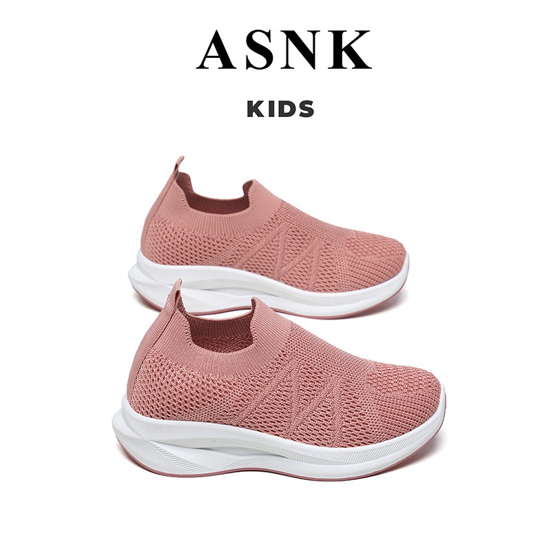 [GROSIR][COD] SEVEN_DAY SEPATU RAJUT SNEAKERS ANAK-ANAK UNTUK ANAK LAKI-LAKI &amp; ANAK PREMPUAN USIA 3-12 TAHUN / WM2323 PINK