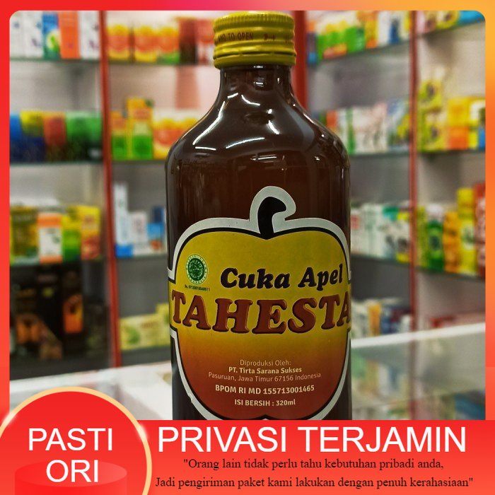 

cuka apel tahesta 320 ml