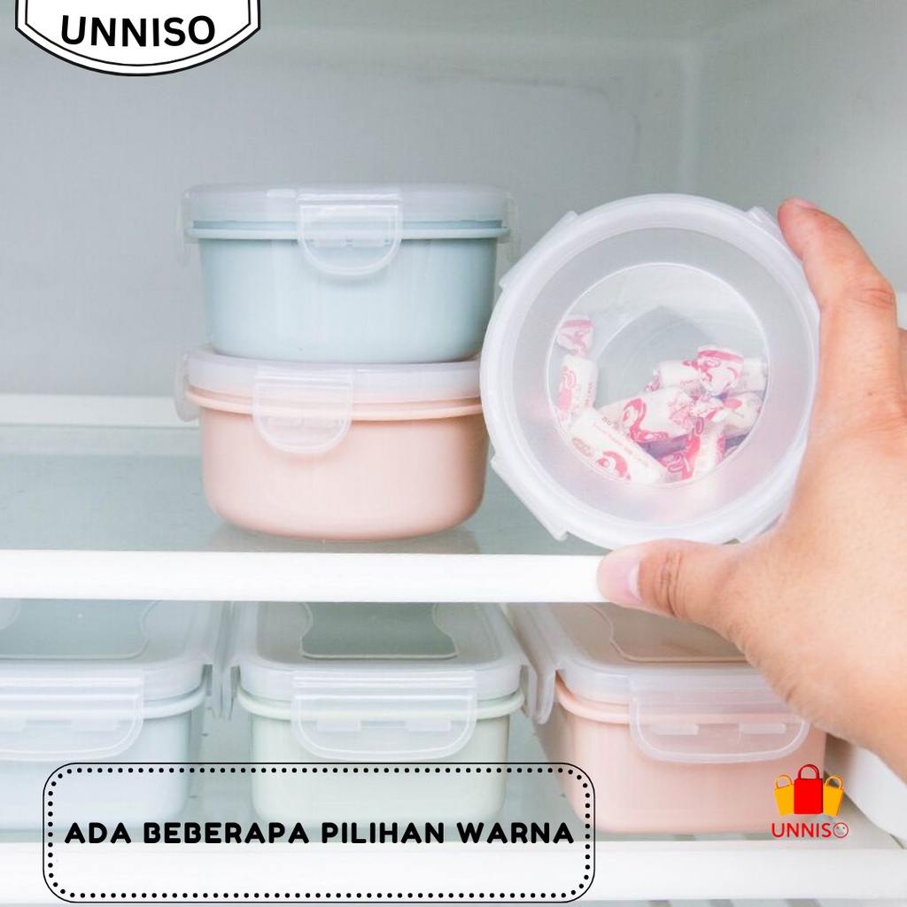 UNNISO - Tempat Bekal / Mini Lunch Box Kotak