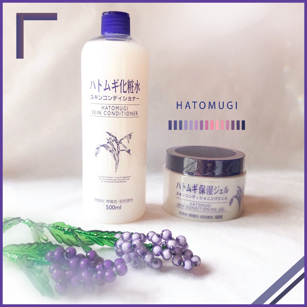 SHARE - Hatomugi Skin Conditioner Toner & Hatomugi Skin Conditioning Gel Original Jepang Share In Ja