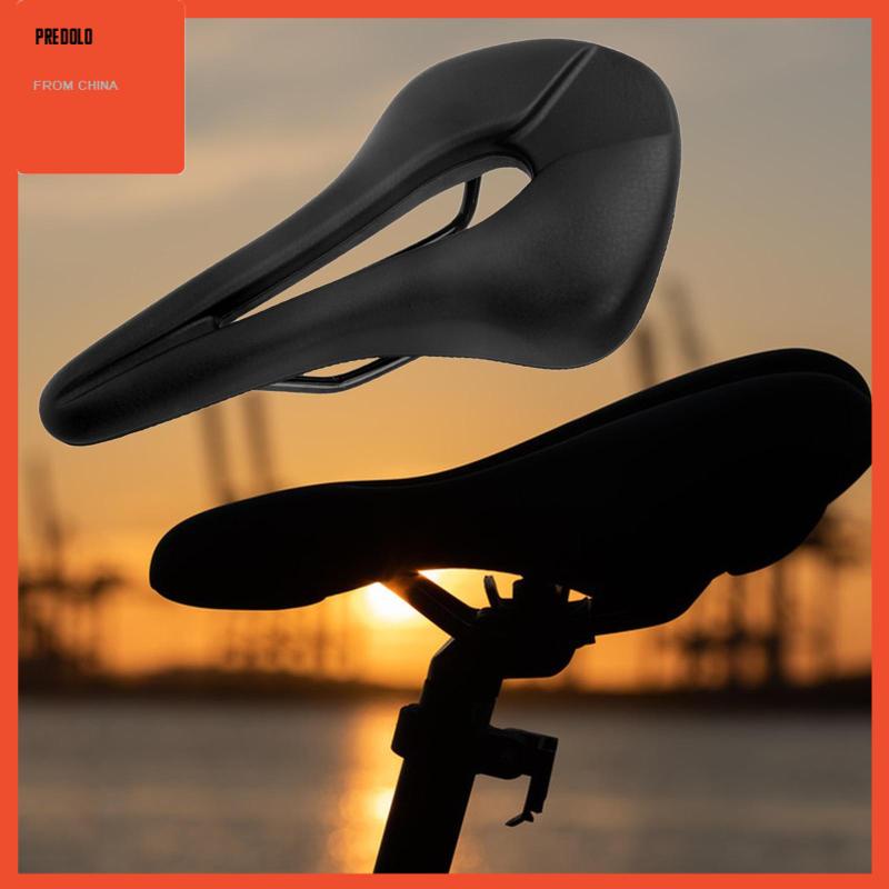 [Predolo] Saddle Cushion Hollow Enjoy The Ride Sarung Jok Sepeda Kulit PU