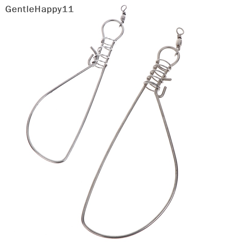 Gentlehappy 14 /18CM Lock Fish Portable Sabuk Stainless Steel Hidup Perlengkapan Alat Pancing id