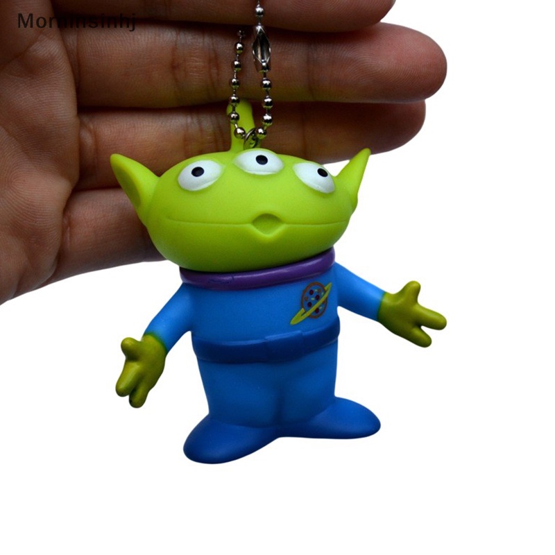 Mornin Disney Alien Gantungan Kunci Kartun Toy Story Bermata Tiga Aberdeen Lucu Keyring Kreatif Pasangan Tas Ornamen Gantungan Kunci Mobil Hadiah id